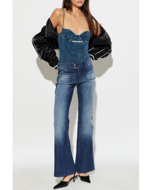 DIESEL Blue 'D-Hush' Jeans