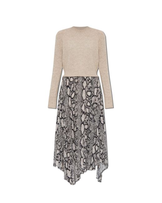 AllSaints White Two-Piece Dress Dona