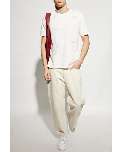 Zadig & Voltaire White T-Shirt Tommy for men