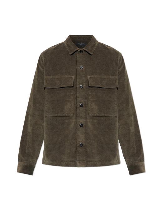 AllSaints Green Jacket "Hawker" for men