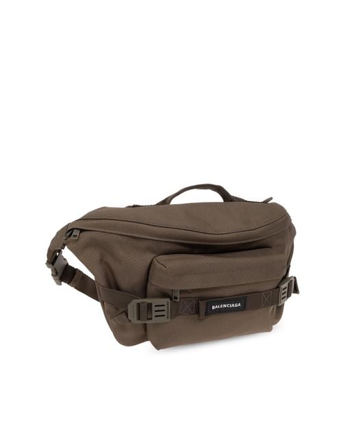Balenciaga Brown 'army' Belt Bag, for men