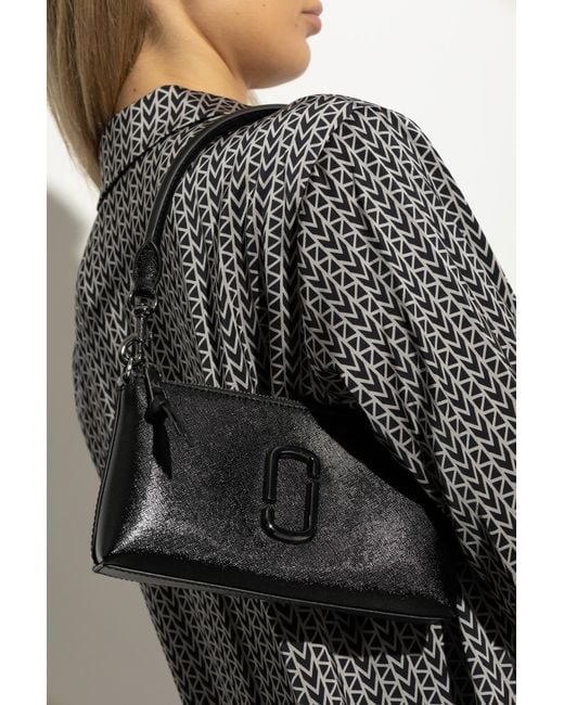 Marc Jacobs Black Shoulder Bag 'The Snapshot'