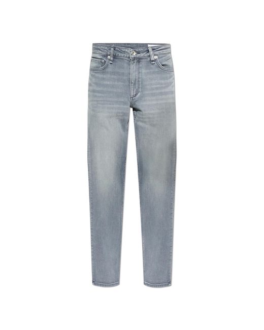 Rag & Bone Blue Jeans With Tapered Legs for men