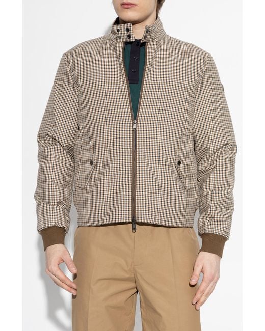 Moncler Brown Reversible Down Jacket "Almogordo" for men