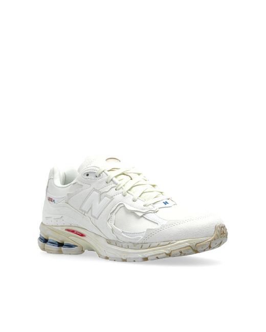 New Balance White Sports Shoes 'M2002Rdc' for men