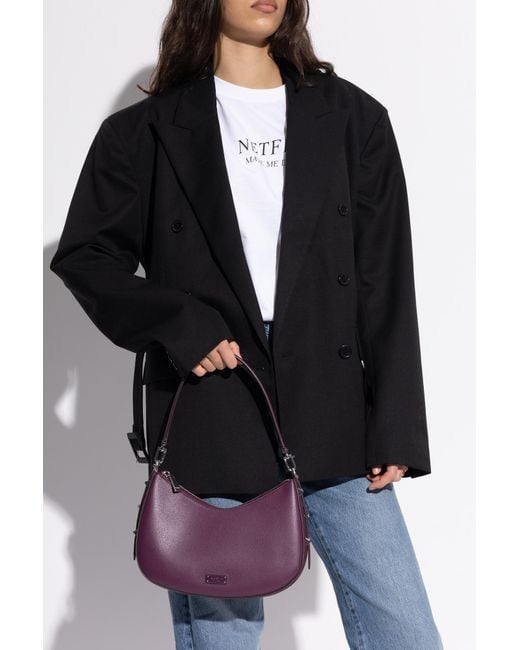 Kate Spade Purple Shoulder Bag 'Liv'