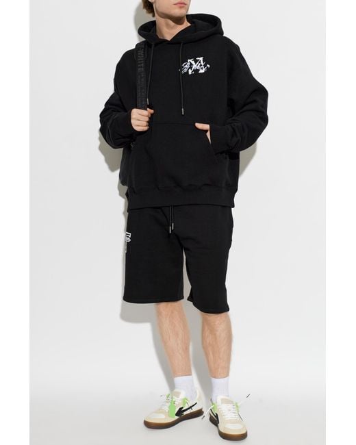 Off-White c/o Virgil Abloh Black Hoodie for men