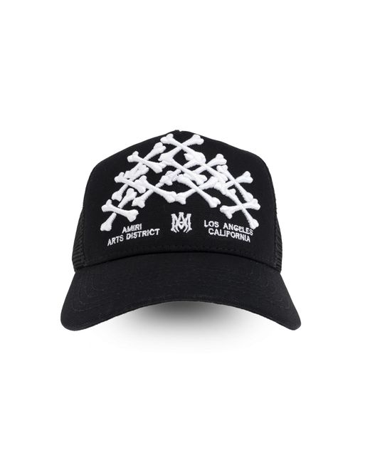 Amiri Black Baseball Cap for men