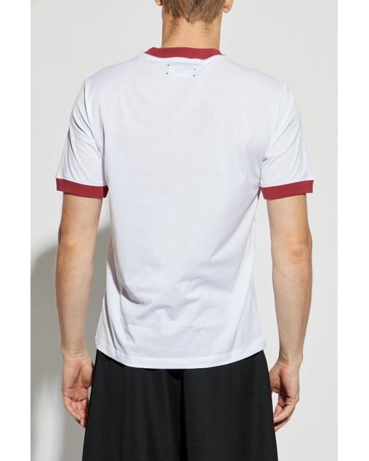 Amiri White T-Shirt With Print for men