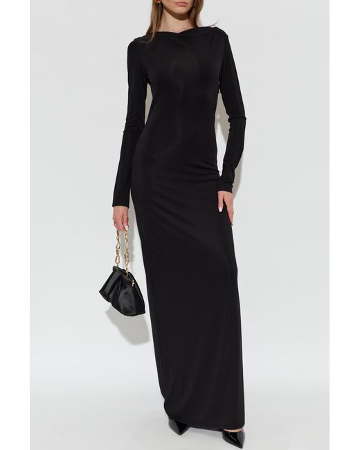 Cult Gaia Black Long Dress 'Armand'