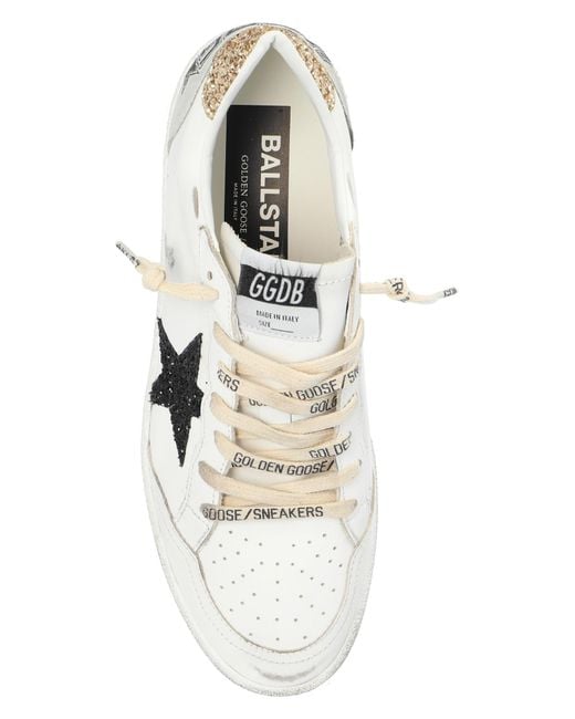 Golden Goose Deluxe Brand White ‘Ball Star’ Sneakers