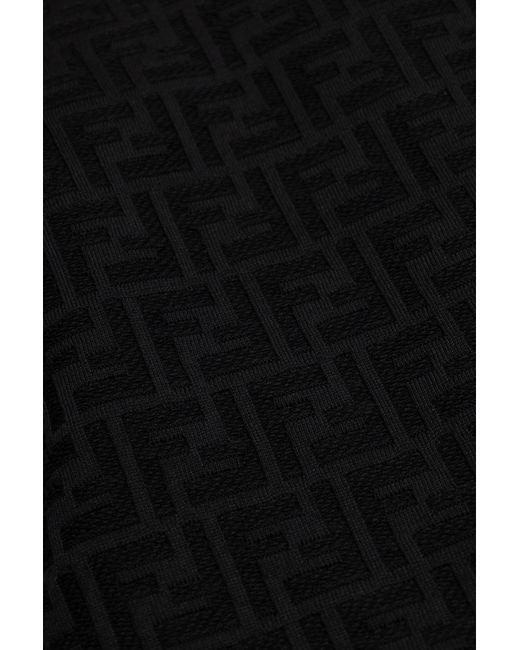 Fendi Black Monogram Sweater for men