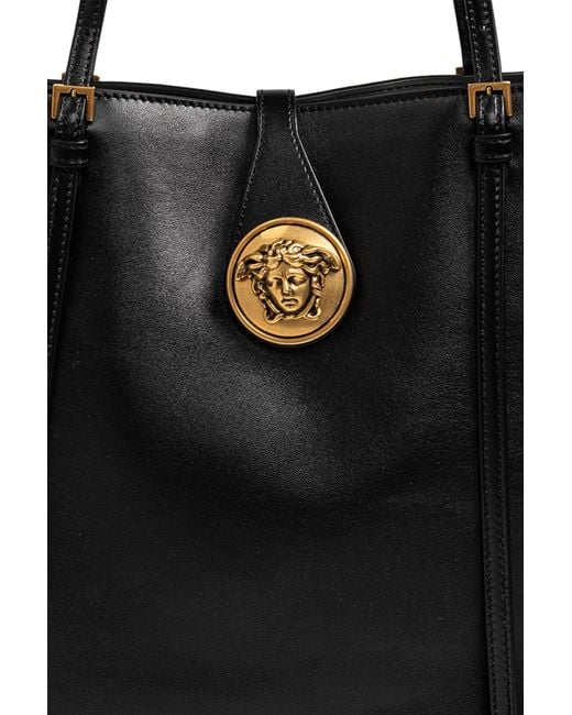 Versace Black Leather Bag