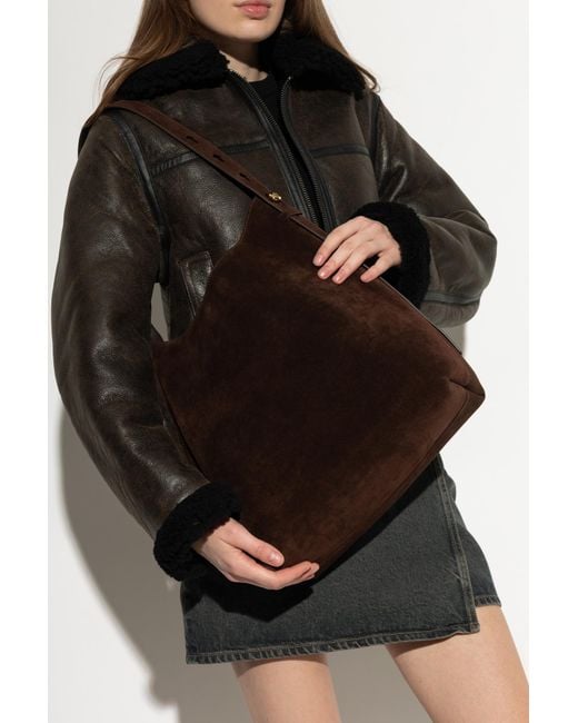 Tory Burch Brown Shoulder Bag 'Romy'