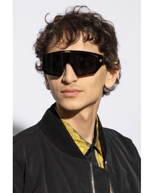 Versace Gray Sunglasses