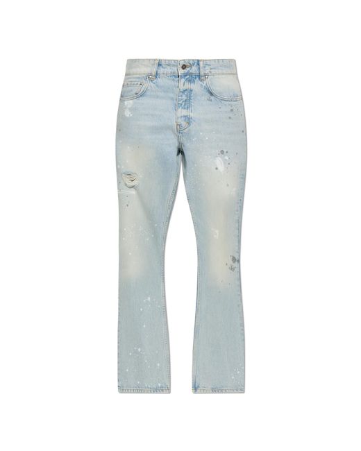 Represent Blue Jeans With A Vintage Effect for men