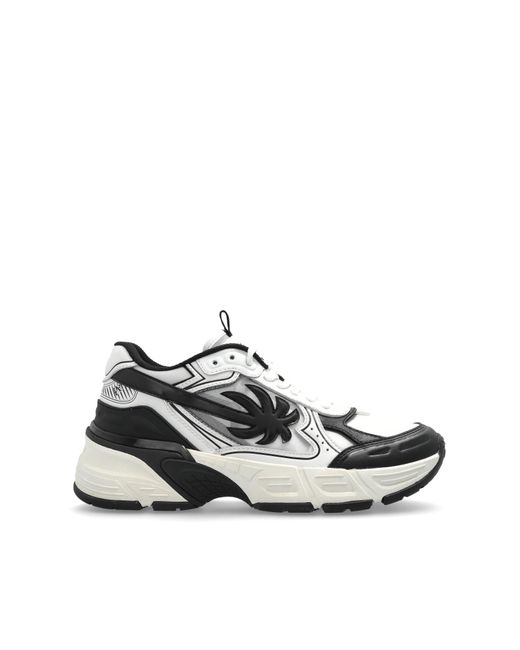Palm Angels White Sports Shoes Pa 4