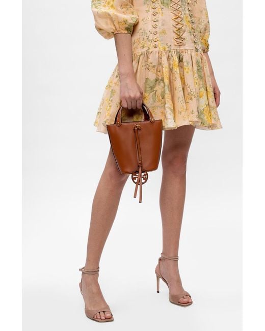 tory burch miller mini bucket bag