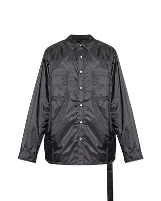 Rick Owens Gray 'Jumbo' Shirt for men