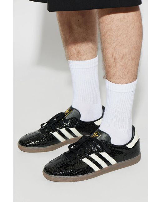 Adidas Originals Black 'Samba Og W' Sports Shoes for men