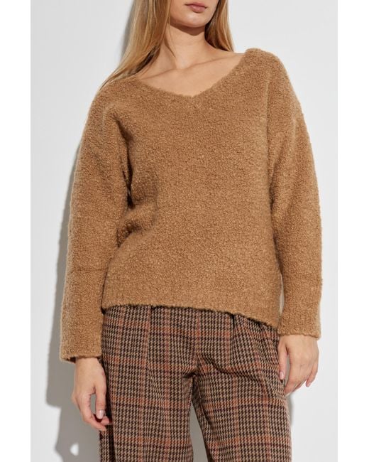 Max Mara Brown Sweater "Pantera"