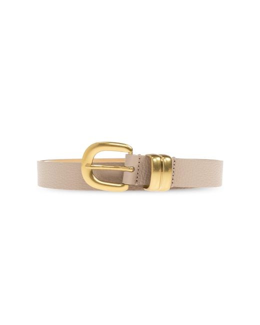 By Malene Birger Natural Leather Belt "Zoilo"