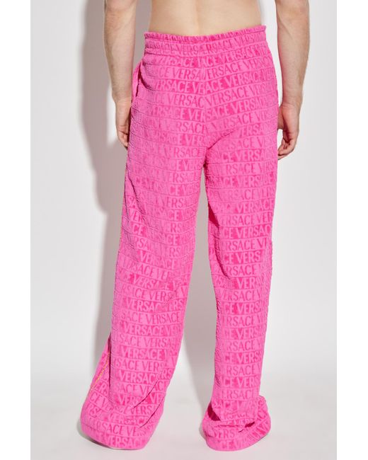 Versace Pink Sweatpants