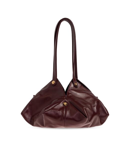 Versace Red Shoulder Bag 'Protea'