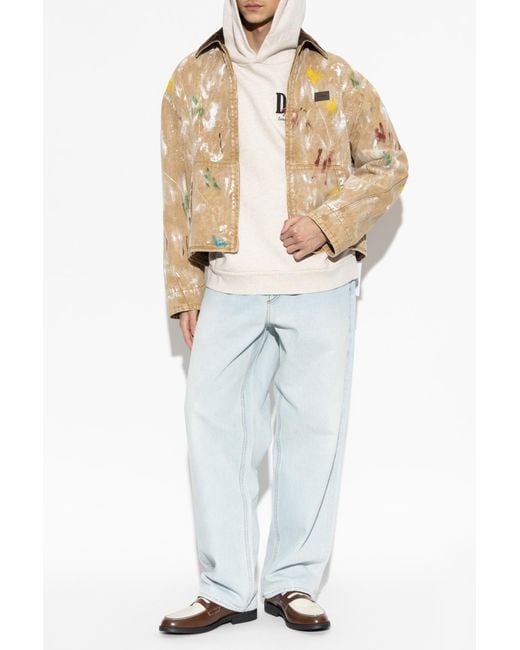 Duke & Dexter White Hoodie for men