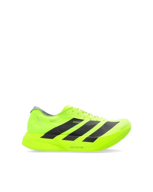 Adidas Originals Green Sports Shoes 'Adizero Adios Pro 4 W'