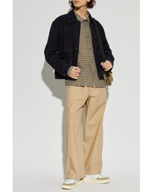 FRAME Natural Wool Shirt for men