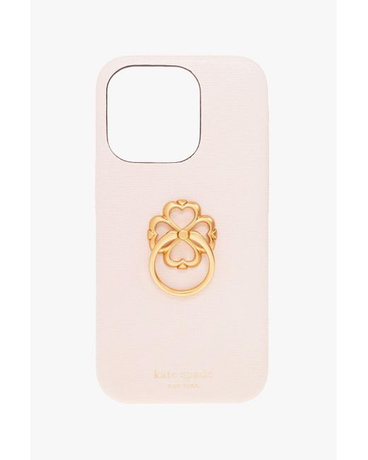 Kate Spade Iphone 14 Pro Case in White Lyst