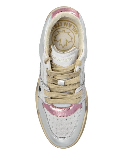 DSquared² White Sneakers Spiker