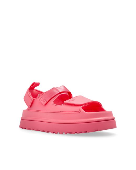 Ugg Pink Sandals W Goldenglow