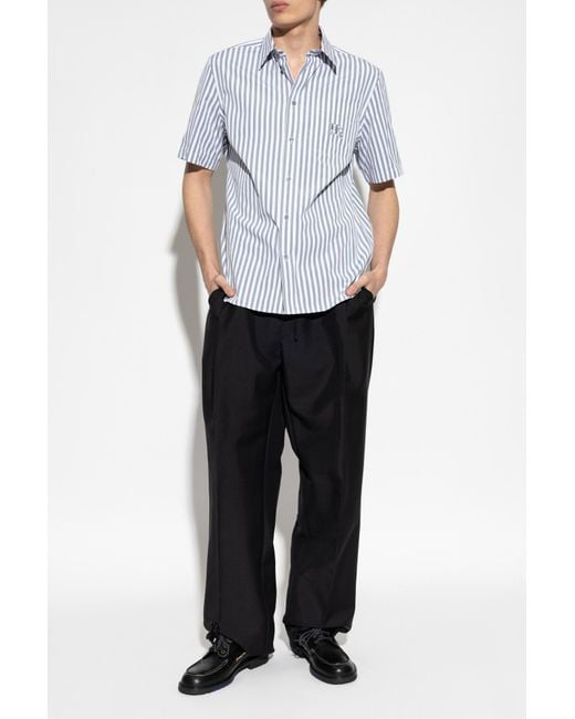 Burberry Blue Shirt 'Robert' for men