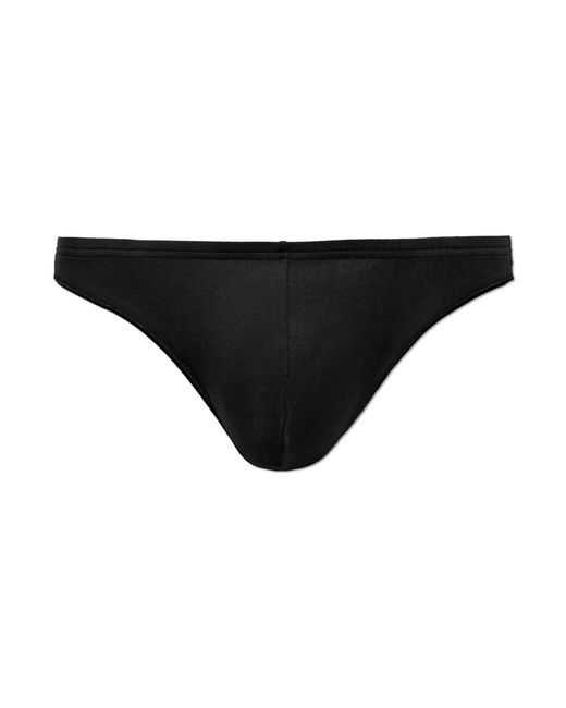 Hom Black Strings From The "Freddy" Collection for men