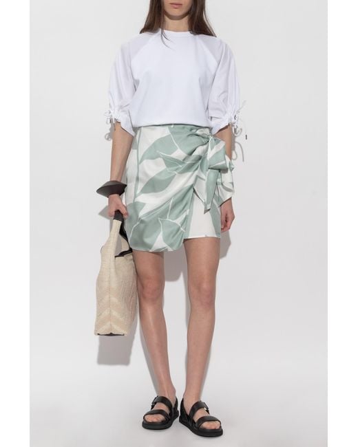 Max Mara Blue 'Strano' Skirt