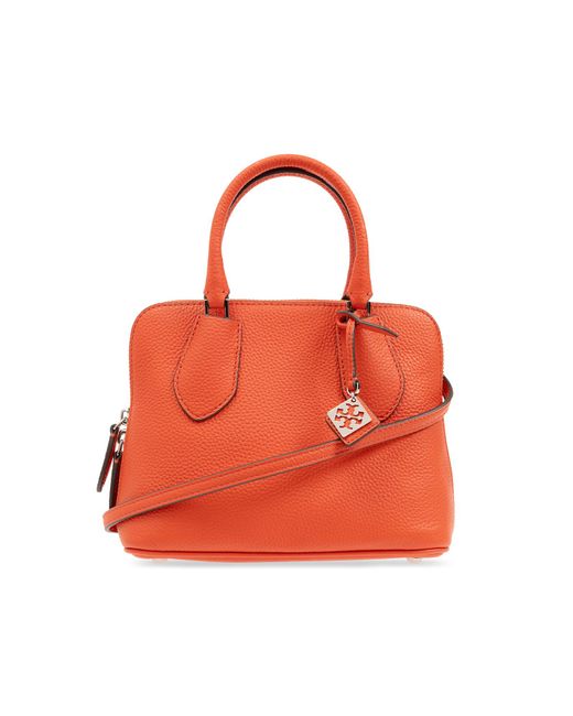 Tory Burch Orange 'swing Mini' Shoulder Bag,