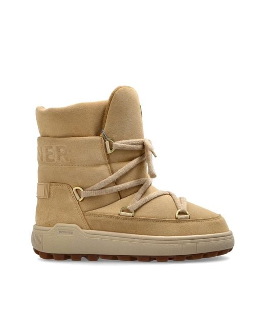 Bogner Natural Suede Snow Boots 'Chamonix'