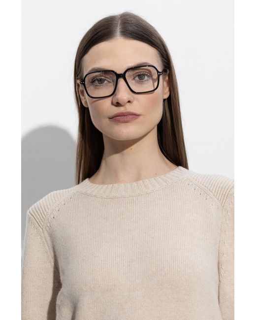 Isabel Marant Black Corrective Glasses