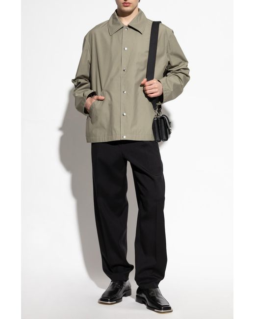 Jil Sander Natural Jacket With Collar for men