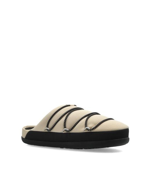 Moon Boot White "Mb Soft Slipper" Shoes