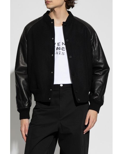 Givenchy Black 'Bomber' Jacket for men