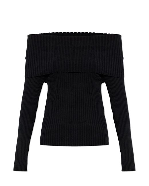 Anine Bing Black Wool Sweater