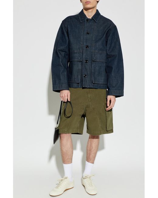 Lemaire Blue Denim Jacket for men
