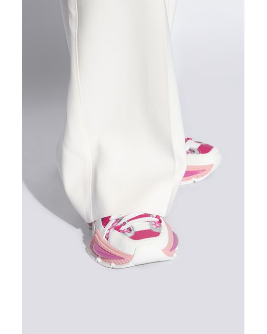 Dolce & Gabbana Pink 'airmaster' Sneakers,