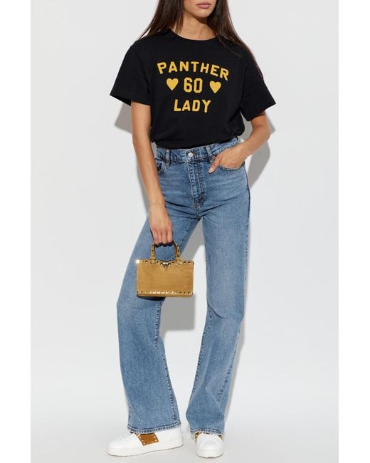 Valentino Garavani Black T-Shirt With Print