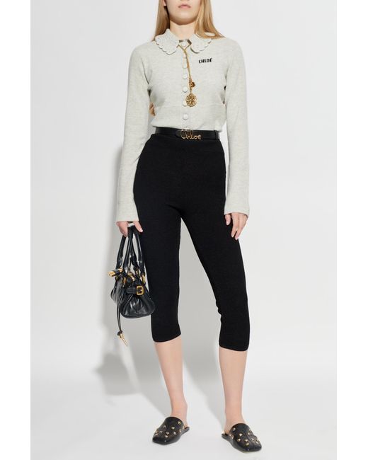 Chloé Black 'Capri' Leggings