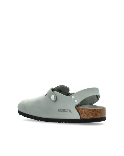 Birkenstock Gray Slides Tokio Ii