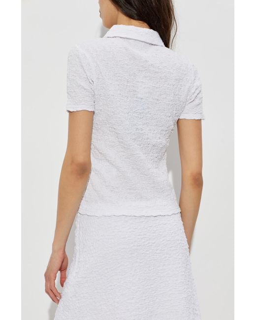Samsøe & Samsøe White Polo "Sadaisy"